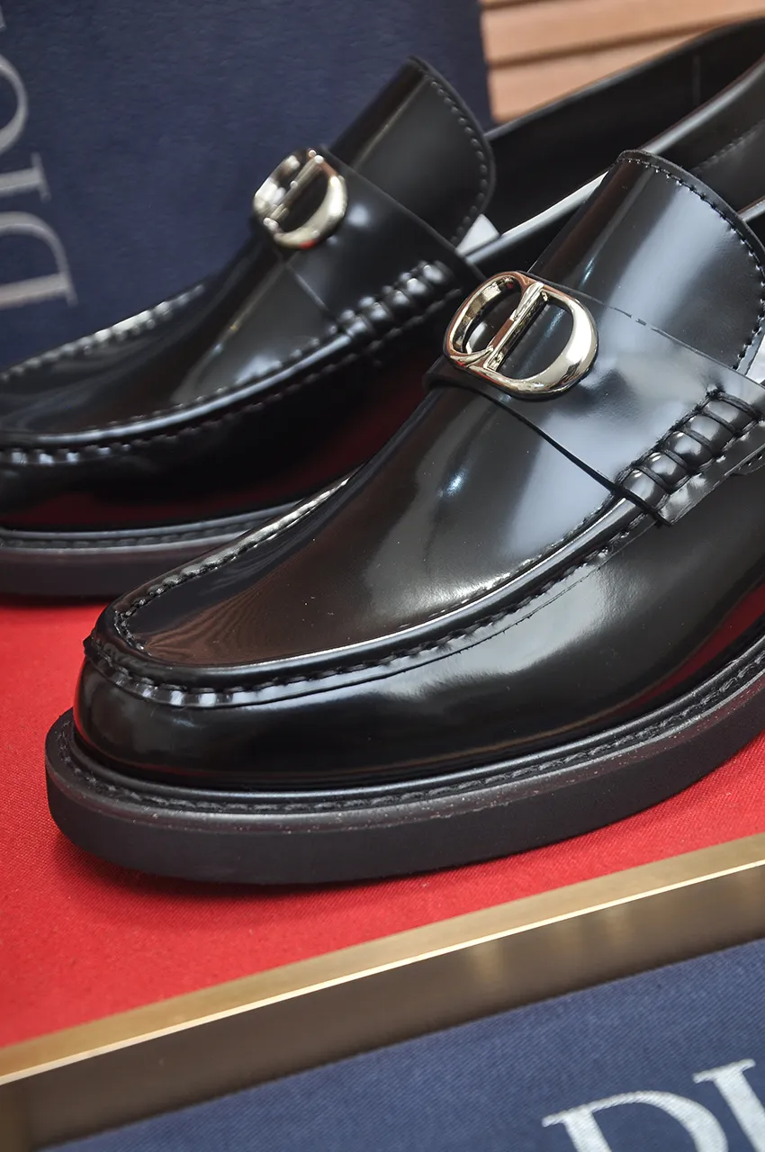 Men's shoes 💰680💶[Dior] (water-dyed cowhide lining) Dior original 1:1 high-quality factory, imported original materials, imported raw cowhide, water-dyed cowhide lining, original TPU outsole, code number: 39-44 (38.45 custom-made)